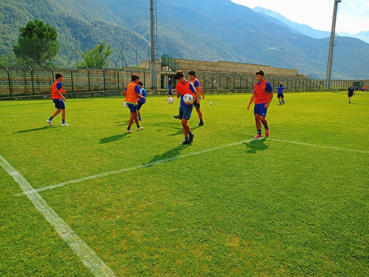 Allenamento in ritiro